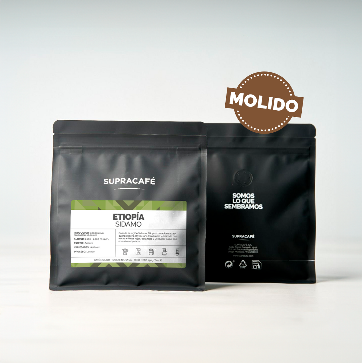 Café de Etiopía Sidamo
