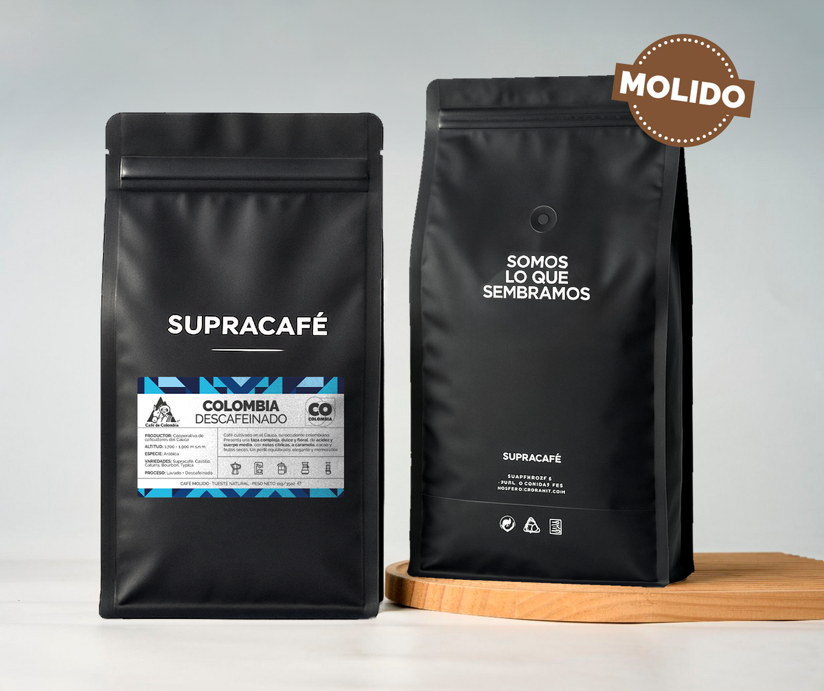 Café de Colombia Cauca Descafeinado